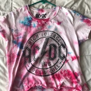 AC/DC Tie Dye Shirt